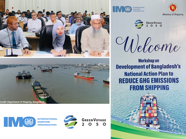 Bangladesh accelerates efforts to tackle GHG emissions from shipping with National Action Plan